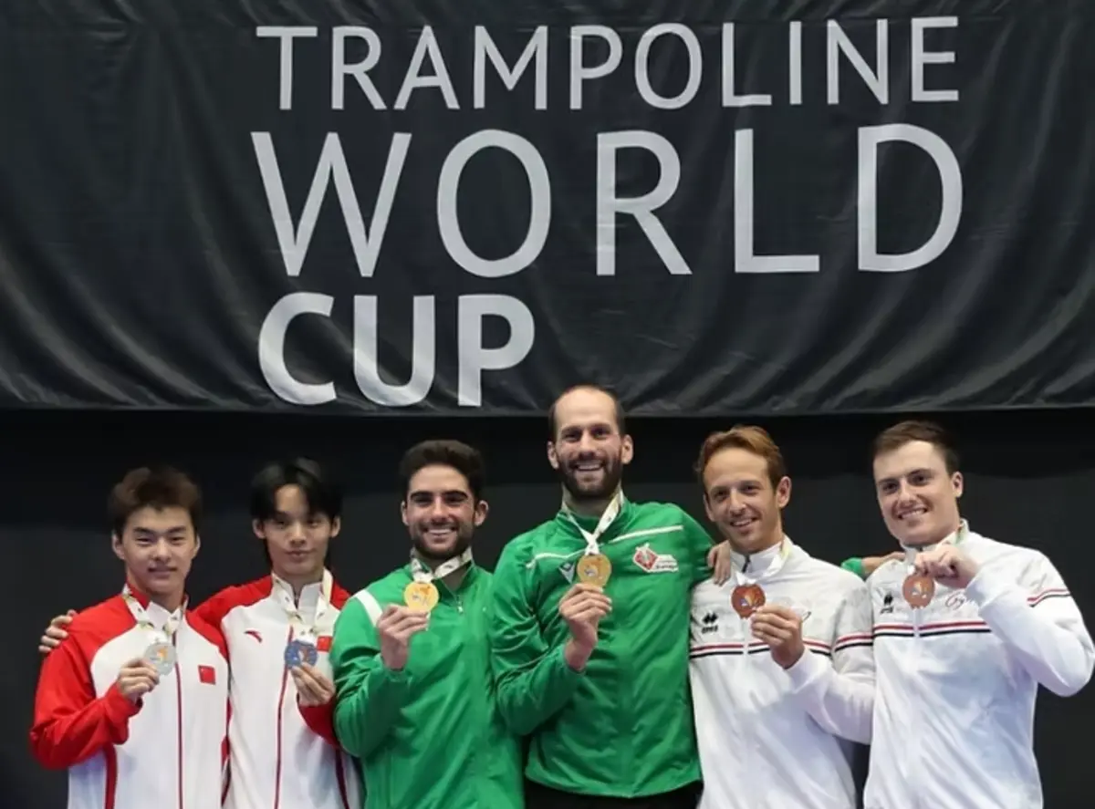 Imagem de contexto do artigo Portugal com quatro medalhas na Taça do Mundo de trampolins em Coimbra