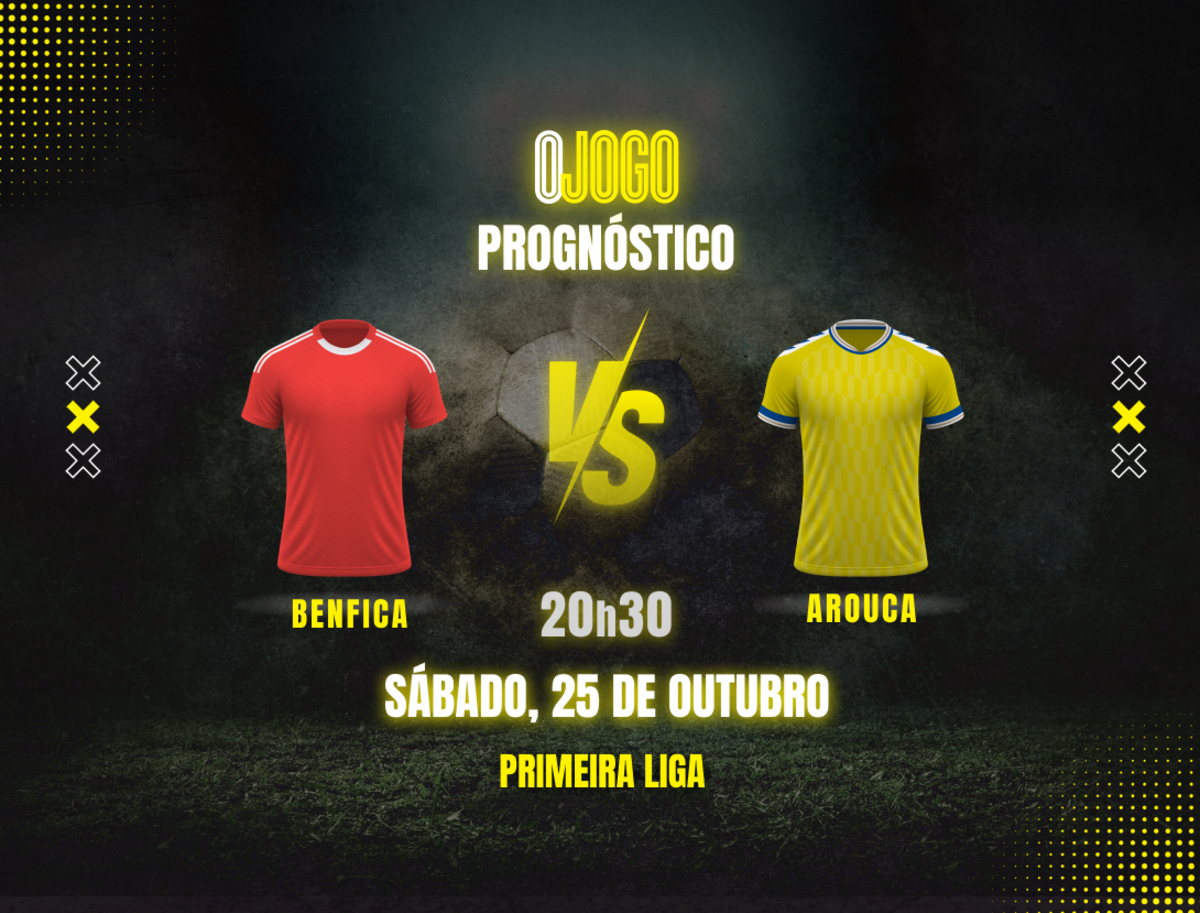 Imagem de contexto do artigo Prognóstico Benfica vs Arouca: Dicas e Odds para a Primeira Liga