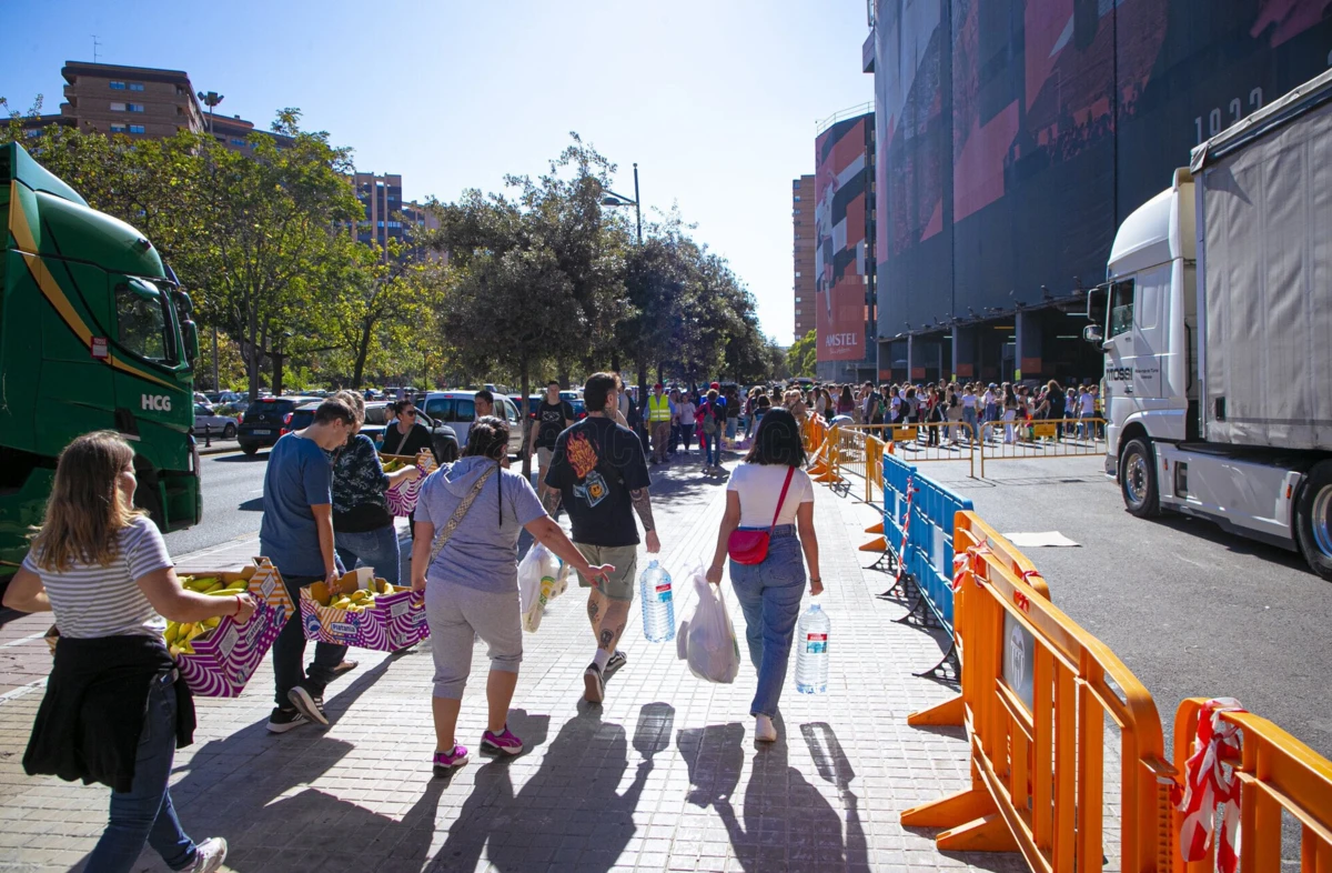 Imagem de contexto do artigo Valência solicita adiamento de jogo: "Futebol está em segundo plano"