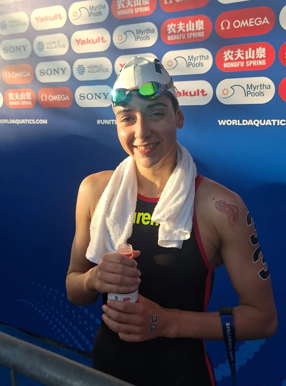 Imagem de contexto do artigo Mafalda Rosa foi sétima classificada nos 10 km de águas abertas nos Mundiais