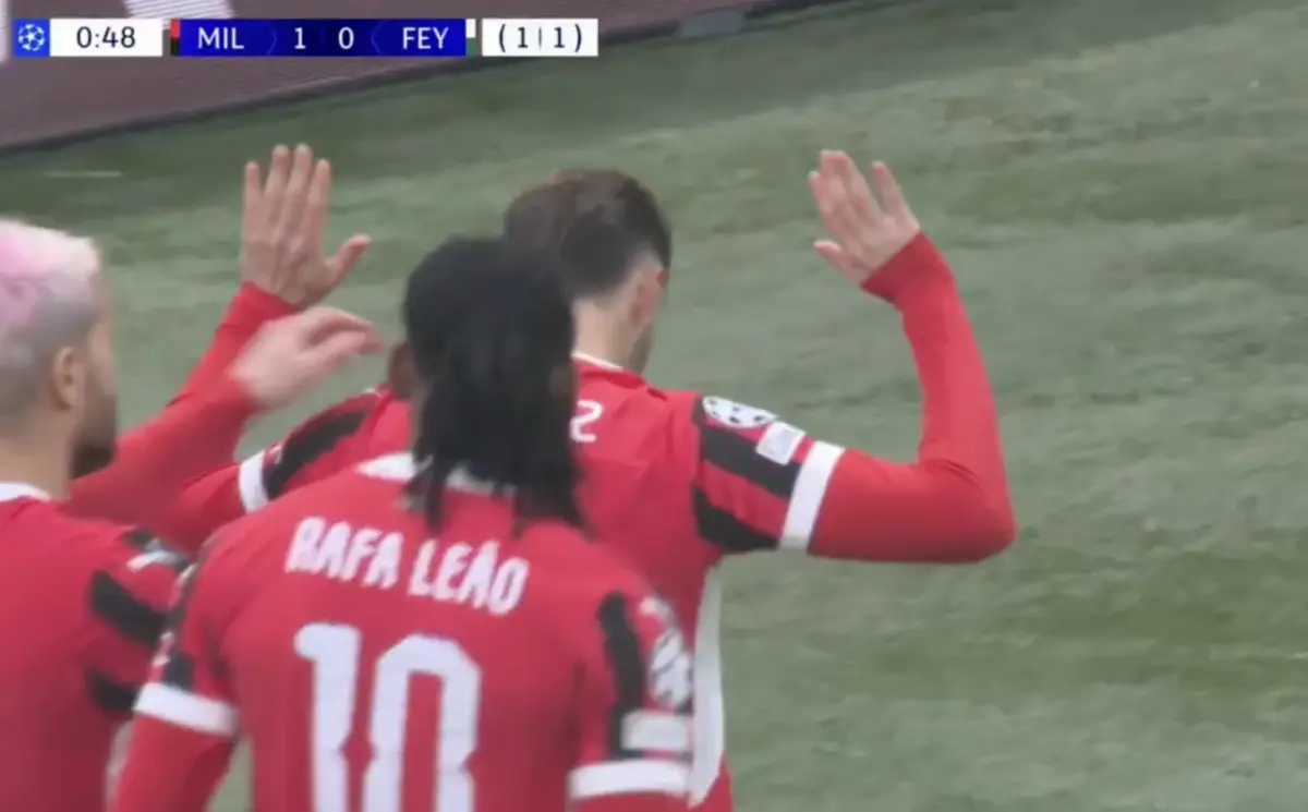 Imagem de contexto do artigo Milan-Feyenoord: Santiago Giménez abre o marcador diante do "ex"