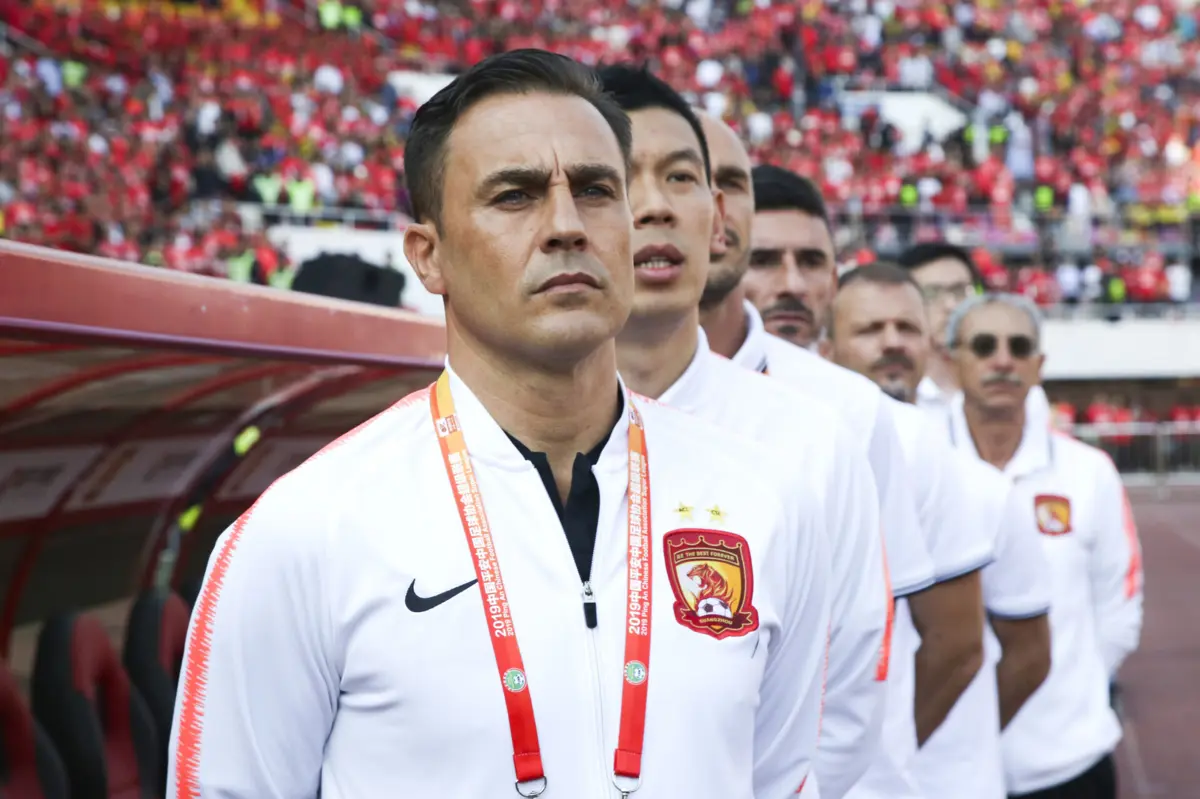 Fabio Cannavaro representou o Nápoles enquanto futebolista