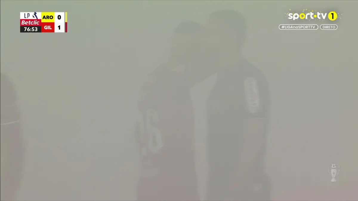Imagem de contexto do artigo Nevoeiro interrompeu Arouca-Gil Vicente: veja as imagens