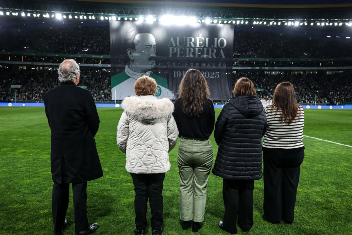 Imagem de contexto do artigo A homenagem a Aurélio Pereira antes do Sporting-Moreirense
