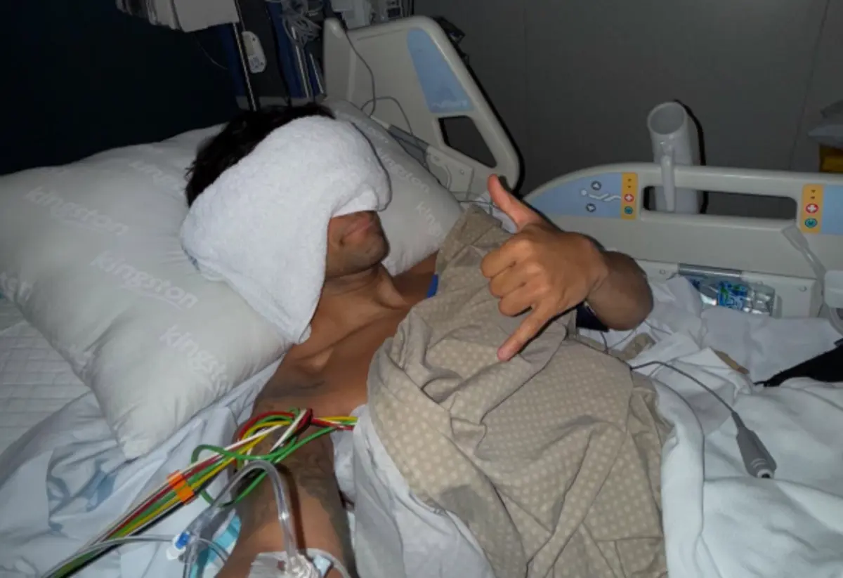 Imagem de contexto do artigo Jorge Martín fraturou 11 costelas: "Agradeço a Deus, podia ter sido muito pior"