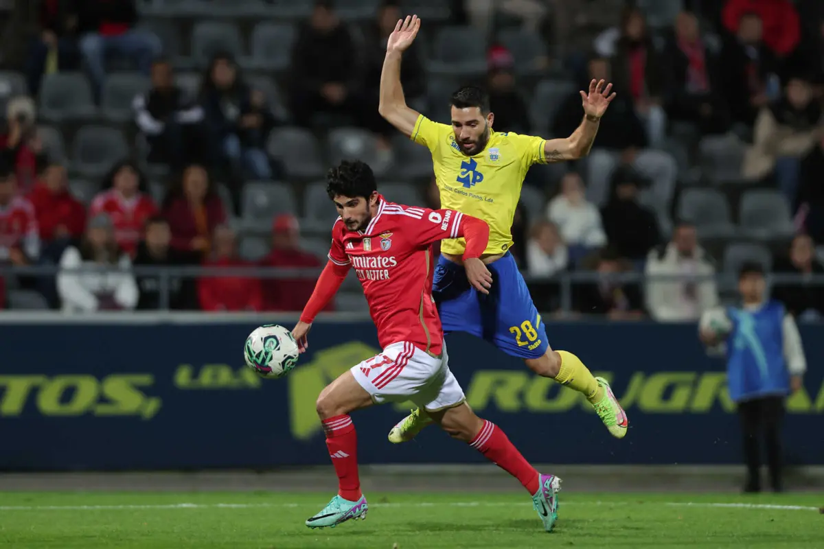 Imagem de contexto do artigo Gonçalo Guedes libertado pelo Benfica depois da Taça da Liga