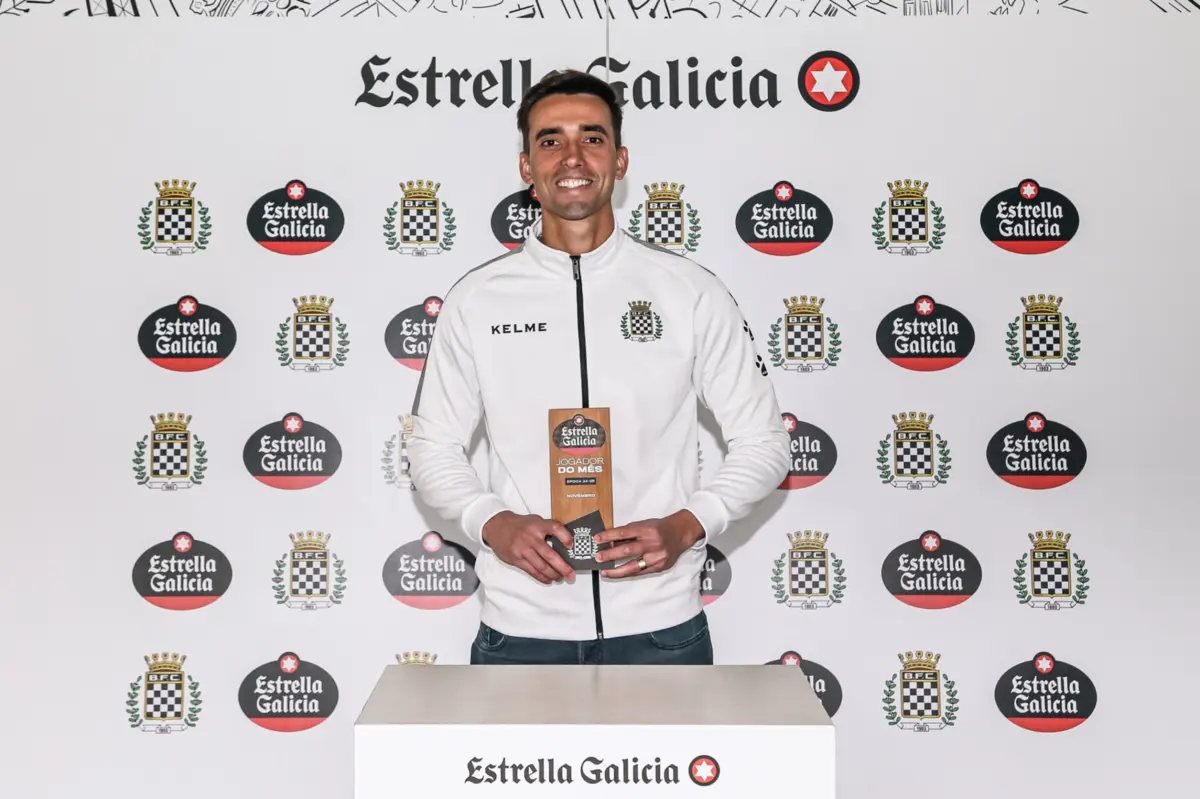 Imagem de contexto do artigo César agradece prémio, avalia momento de Bozenik e faz pedido aos adeptos do Boavista