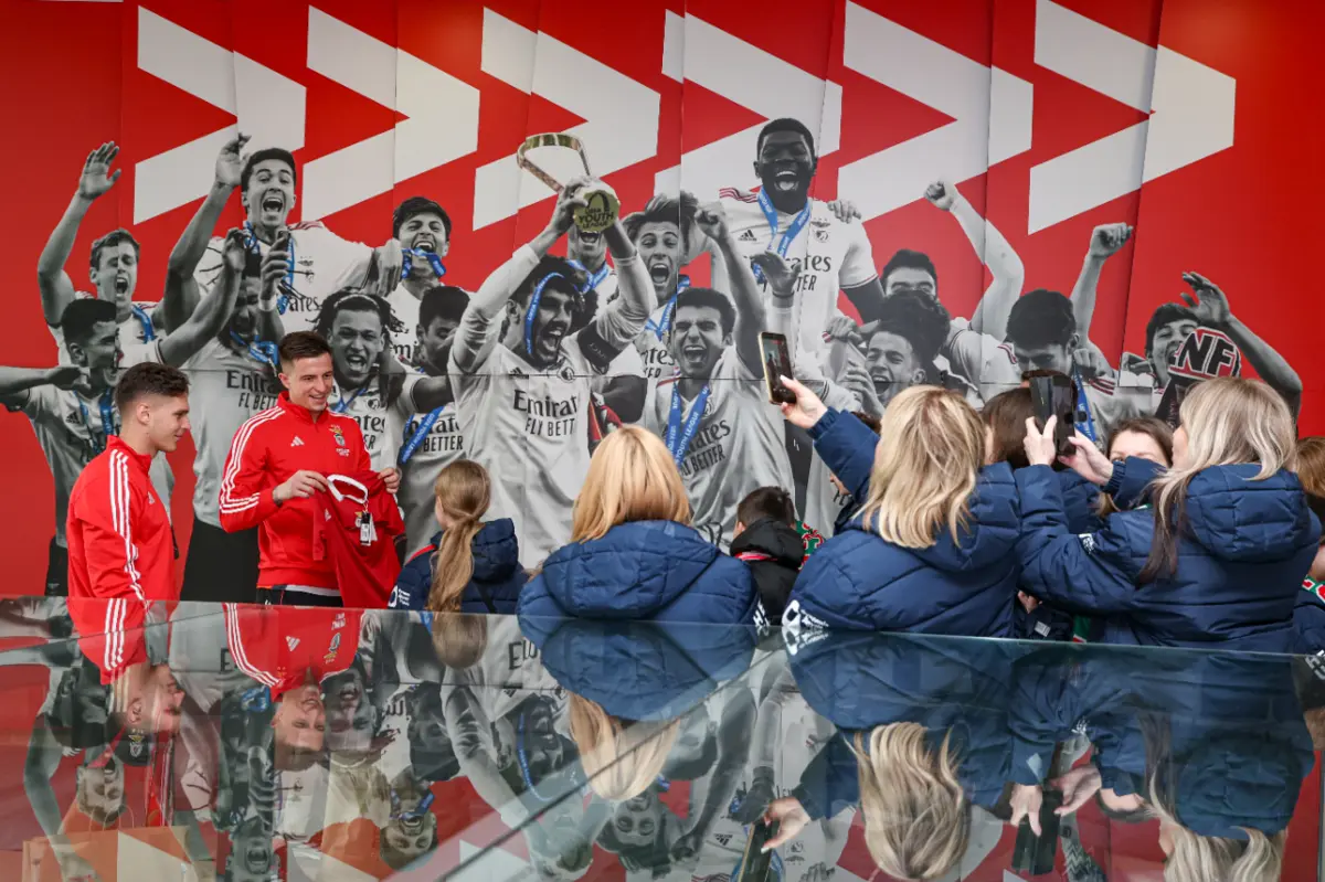 Imagem de contexto do artigo Trubin e Sudakov receberam crianças e mães ucranianas em reabilitação em Portugal