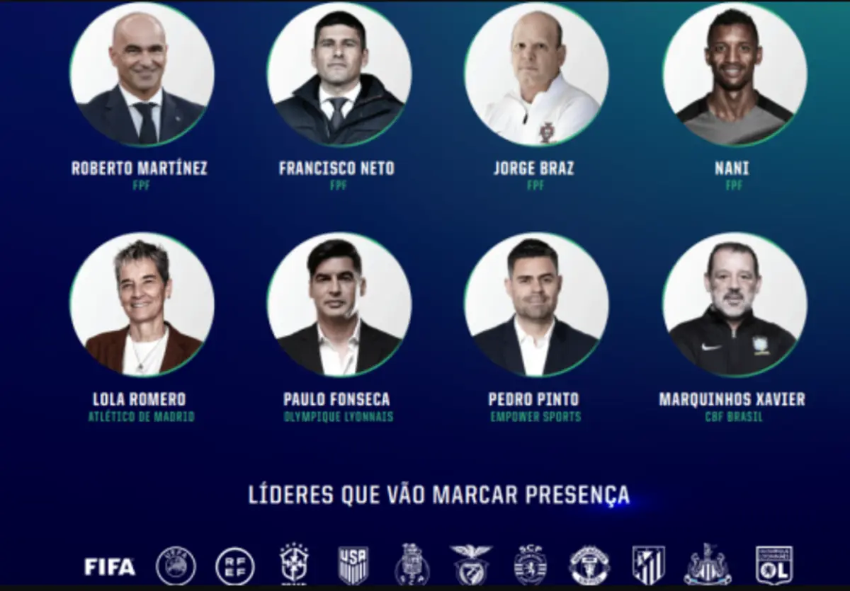 Imagem de contexto do artigo Divulgados os primeiros oradores do Portugal Football Summit 2025
