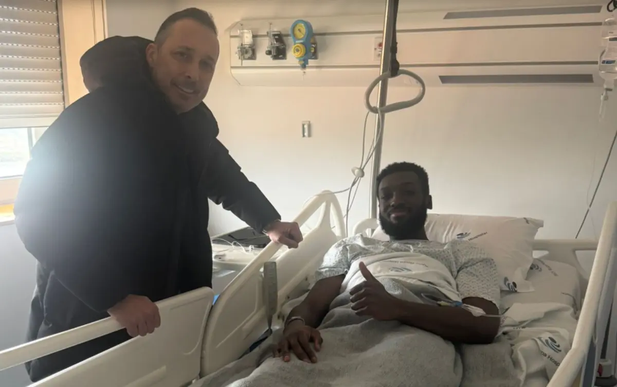 Imagem de contexto do artigo Baroan já foi operado: "está animado" e recebeu uma visita no hospital