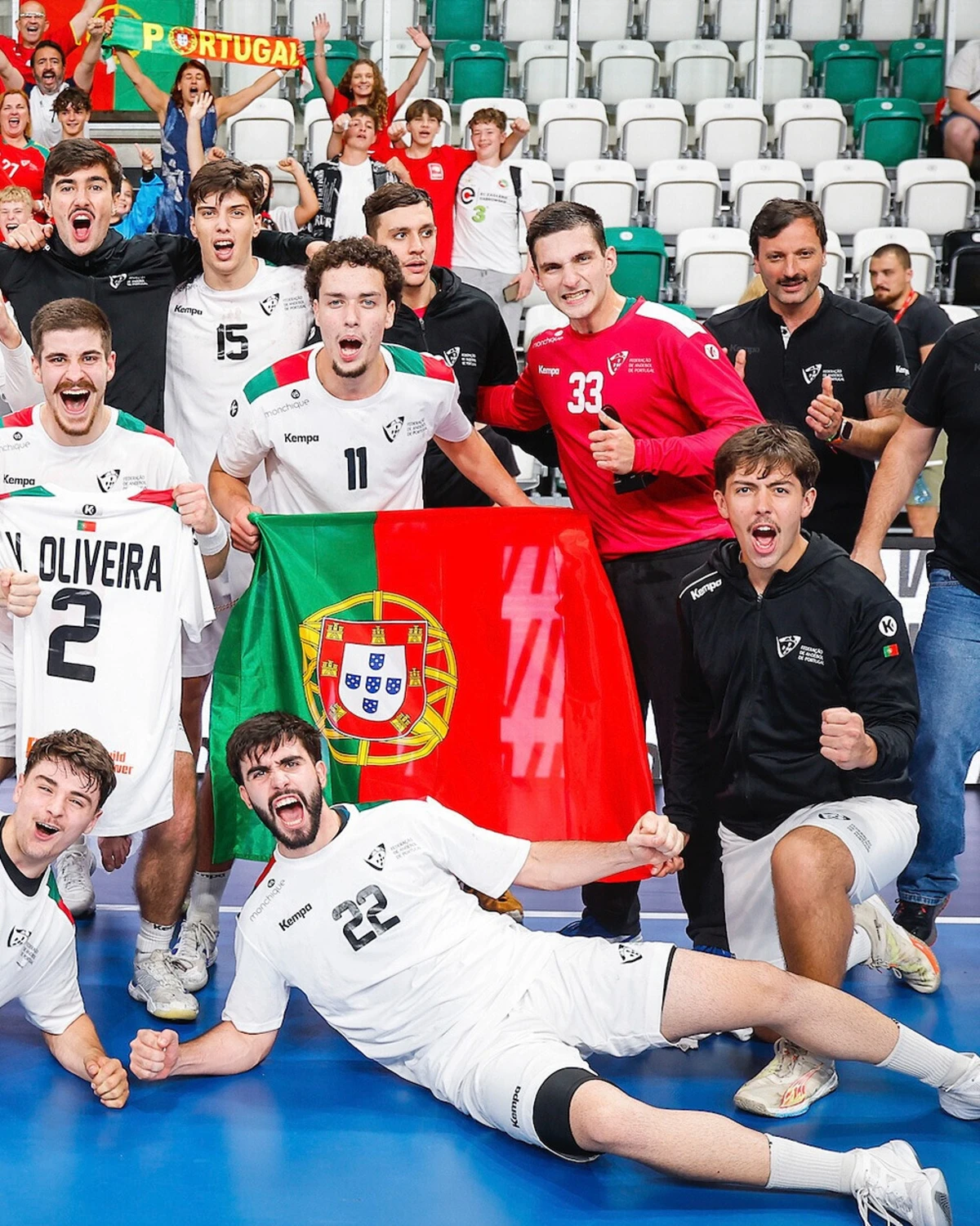 A equipa nacional venceu a suécia