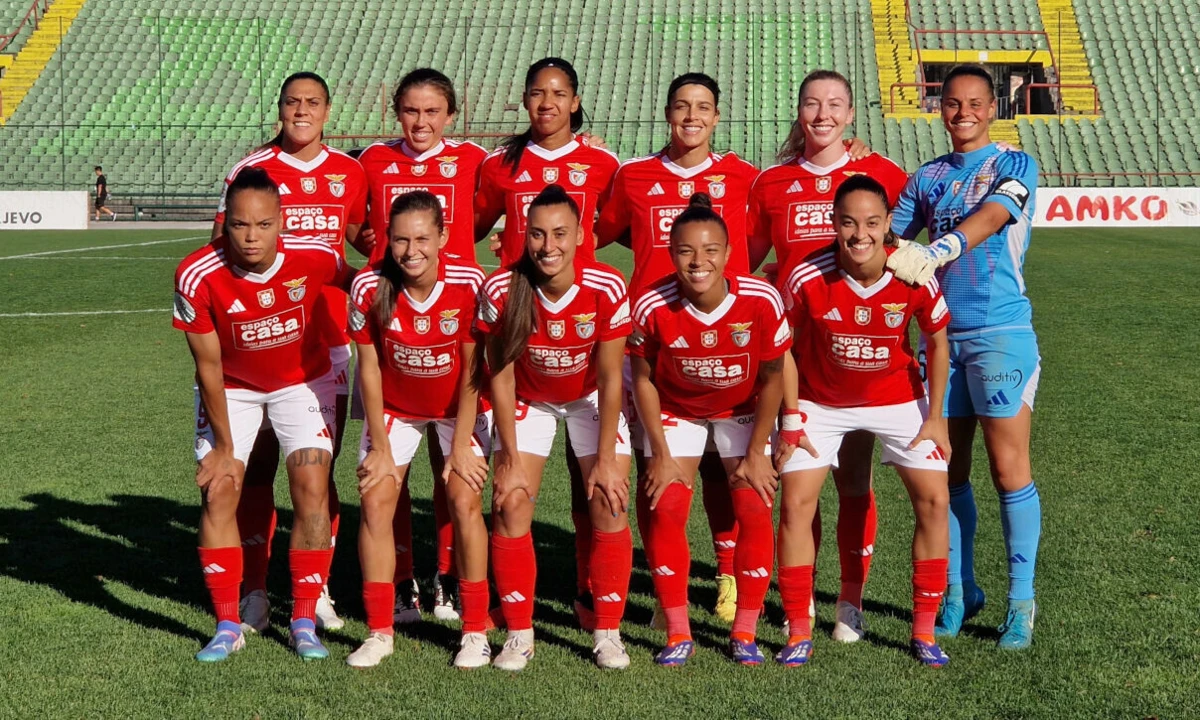 Imagem de contexto do artigo Benfica bate Sarajevo e está na segunda ronda de qualificação da Champions feminina