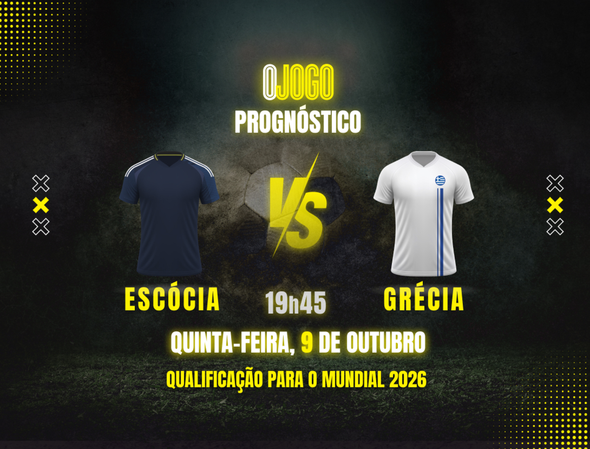Imagem de contexto do artigo Prognóstico Escócia vs Grécia: Dicas e Odds para o Mundial