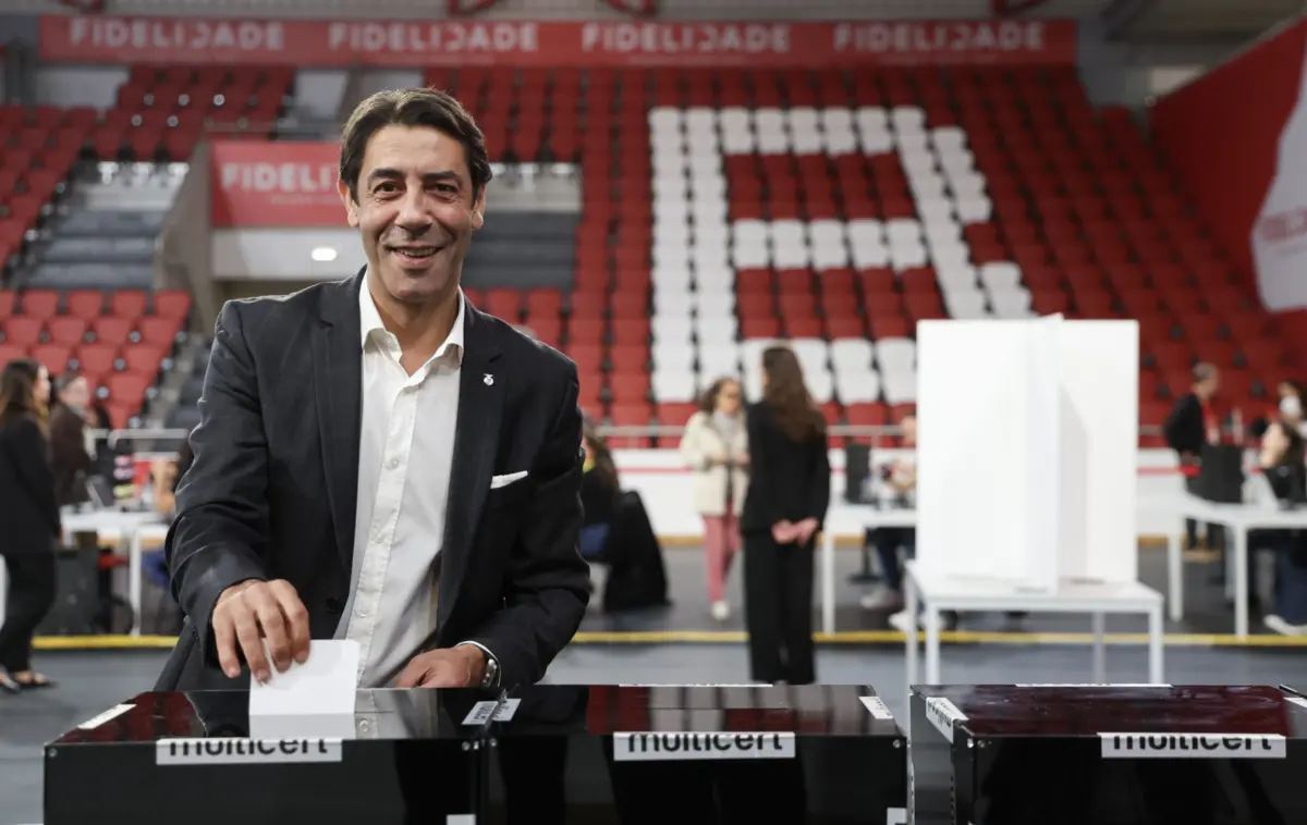 Imagem de contexto do artigo Rui Costa reeleito para novo mandato na presidência do Benfica