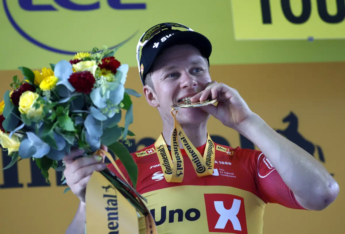 Imagem de contexto do artigo Abrahamsen venceu no Tour: "Há quatro semanas estava a chorar no hospital..."