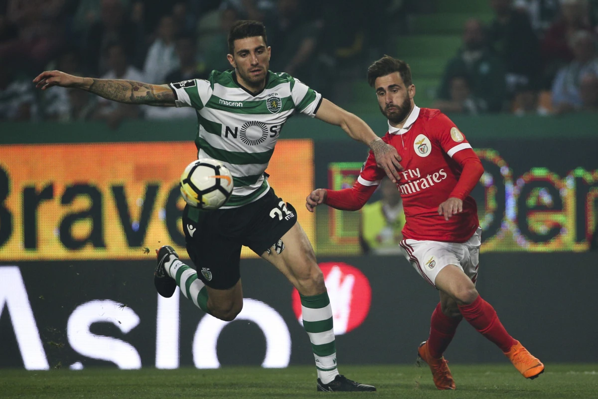Piccini com a camisola do Sporting