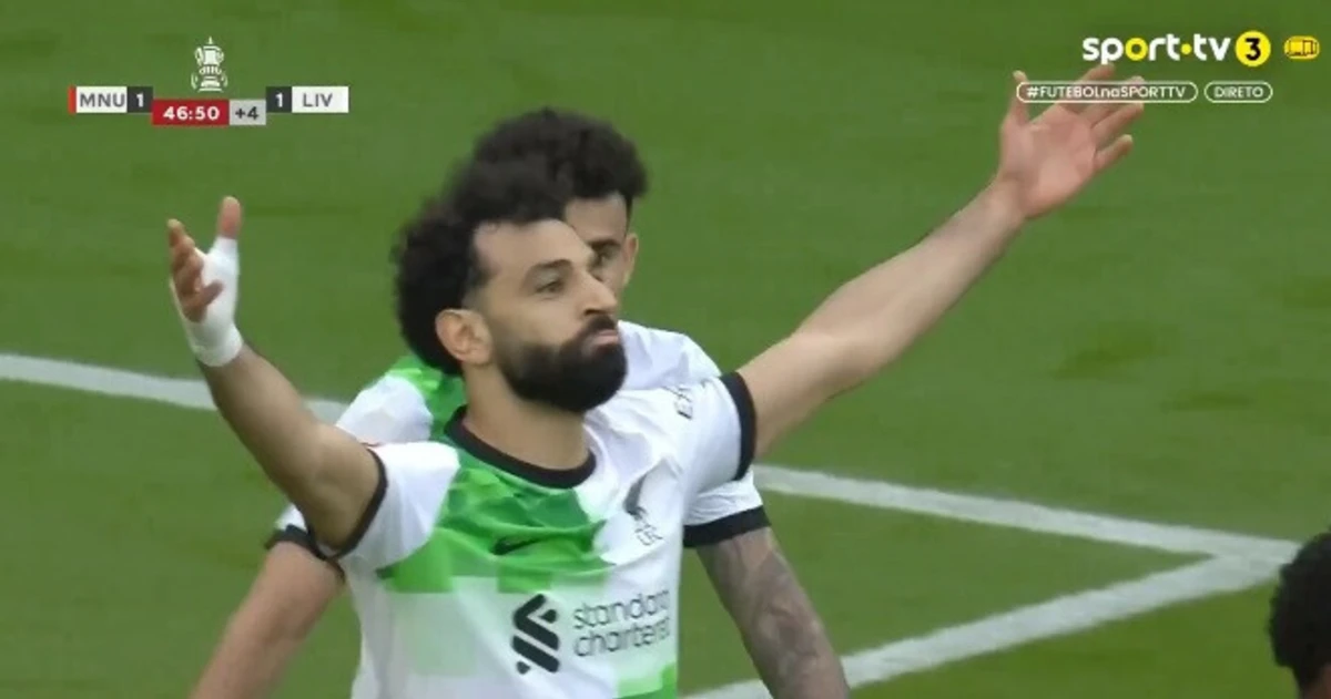 Imagem de contexto do artigo Liverpool aplica reviravolta relâmpago frente ao Manchester United. Veja os golos