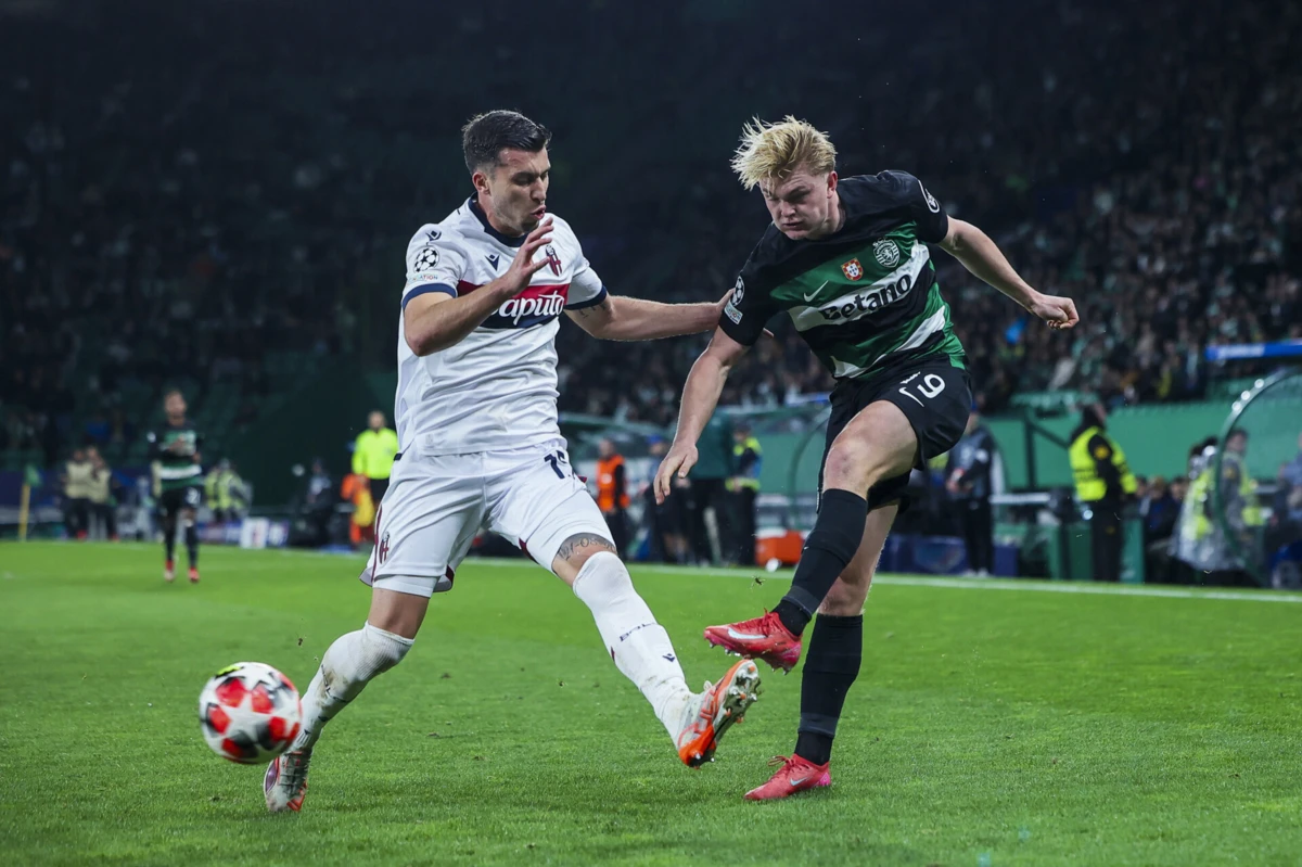 Casale e Harder ( EPA/JOSE SENA GOULAO)