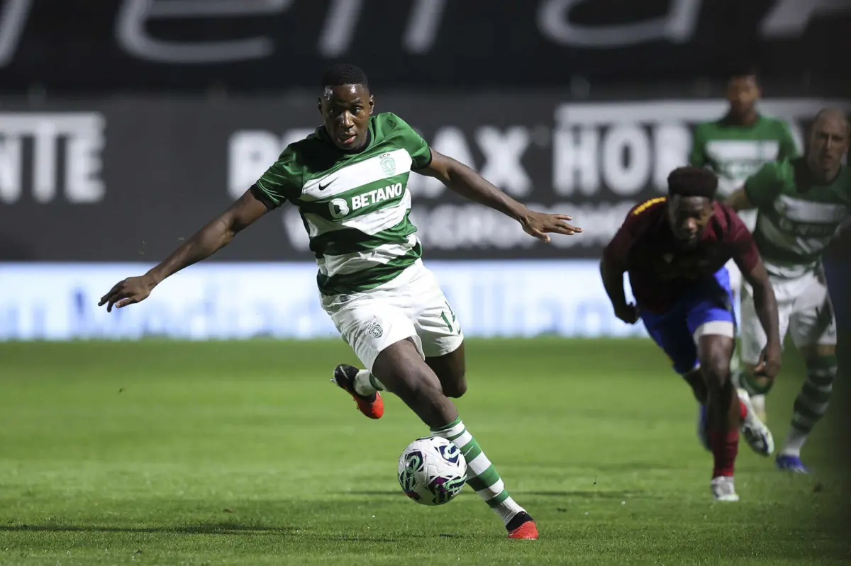 Dário Essugo, jogador do Sporting