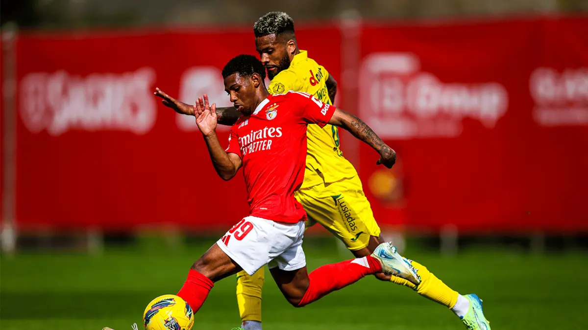 Benfica B-Paços (créditos: Liga Portugal)
