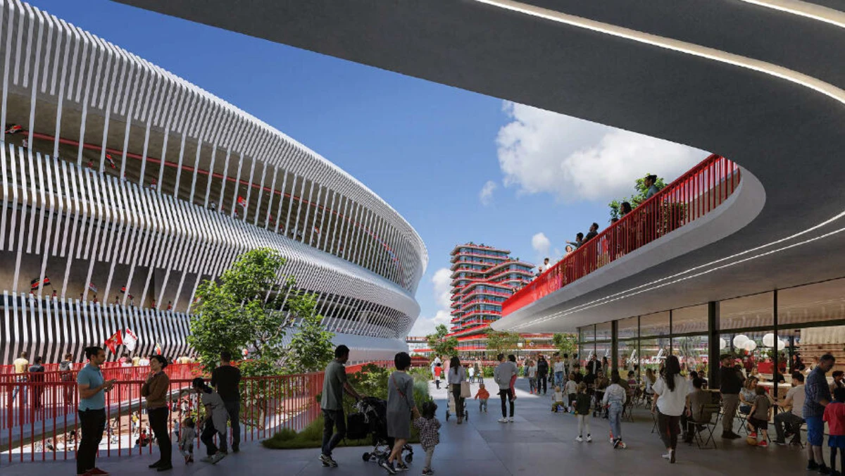 Imagem de contexto do artigo CFO do Benfica apresenta números do investimento no Benfica District