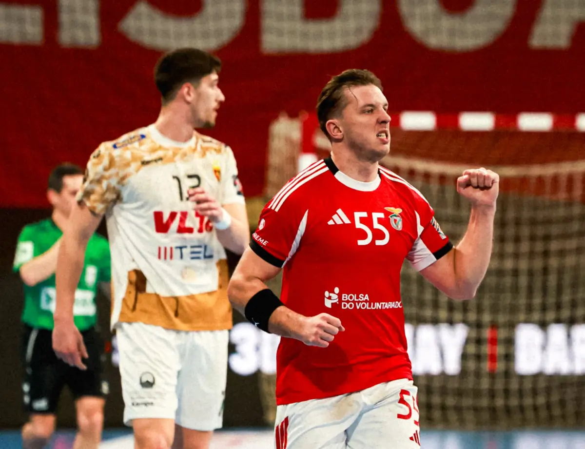 Imagem de contexto do artigo Liga europeia de andebol: Benfica vence Vardar e segue na luta pela fase a eliminar