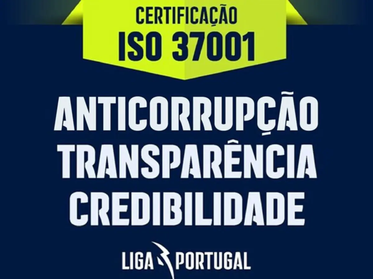 Imagem de contexto do artigo Liga Portugal volta a receber certificação anticorrupção