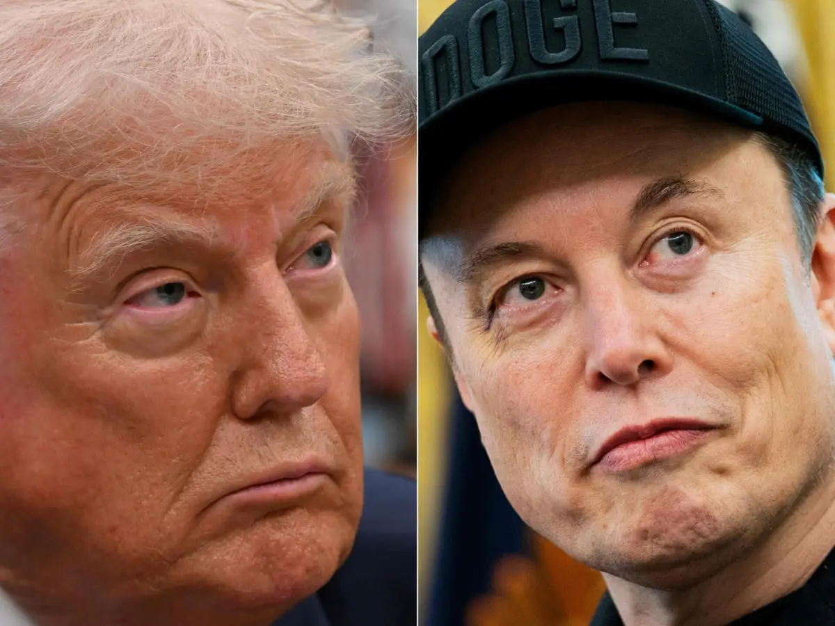 Imagem de contexto do artigo Trump admite analisar possibilidade de expulsar Musk dos Estados Unidos
