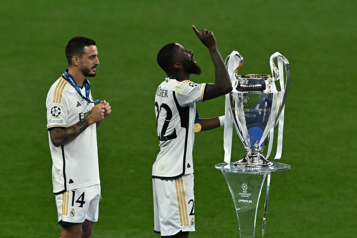rudiger ajudou o Real Madrid a conquistar mais uma Champions (Créditos: AFP)