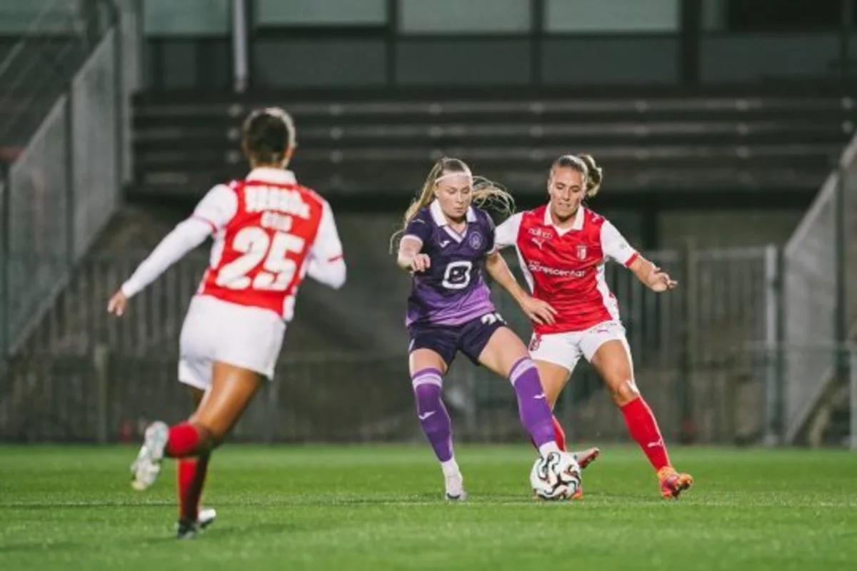 Braga eliminado pelo Anderlecht