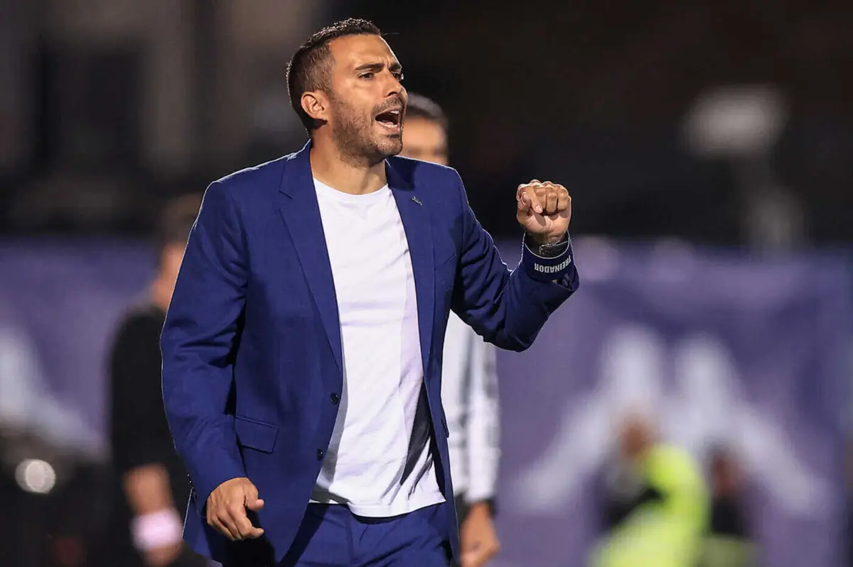 Pablo Villar, treinador do Vizela