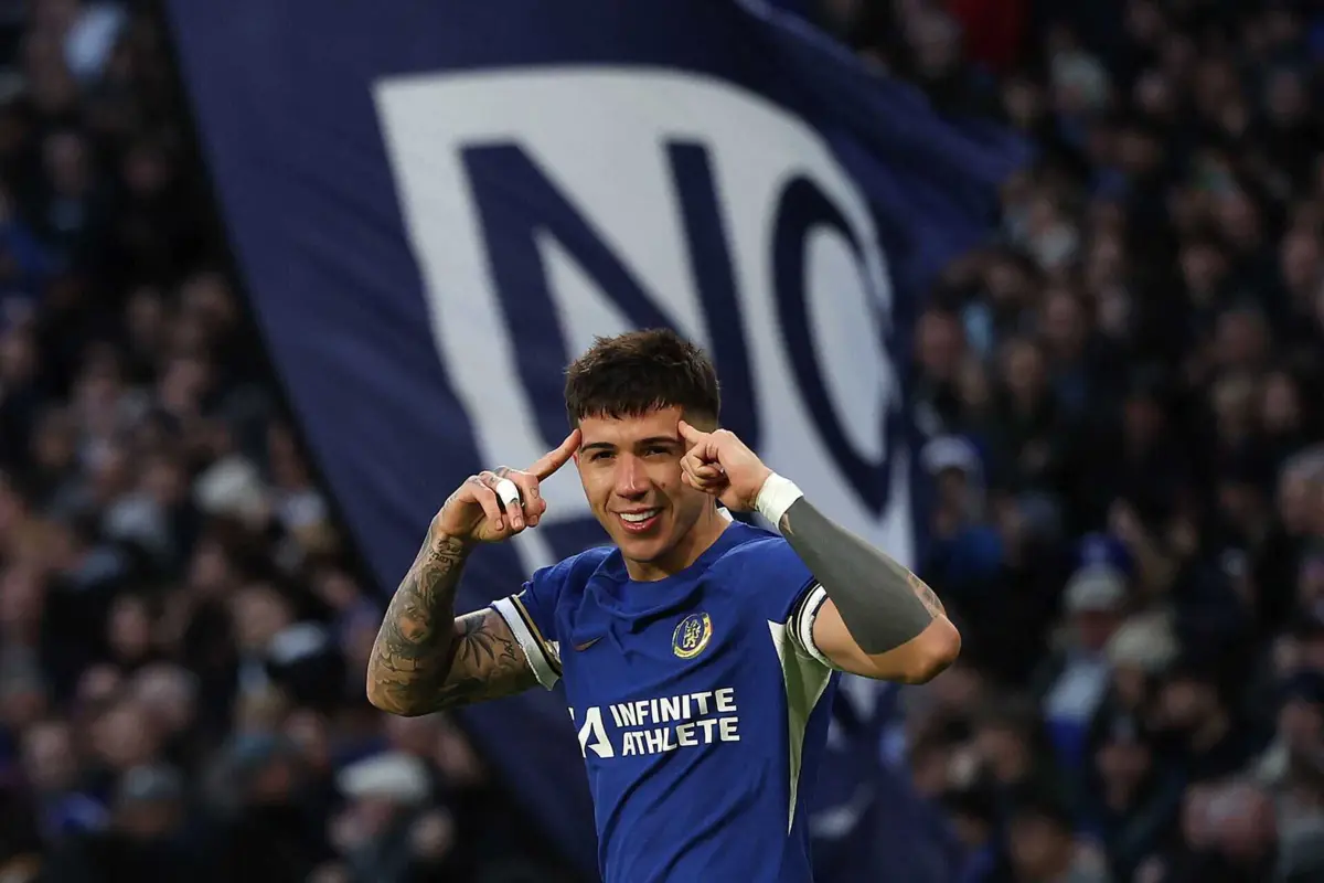 Enzo Fernández trocou o Benfica pelo Chelsea no mercado de janeiro de 2023 (Créditos: AFP)