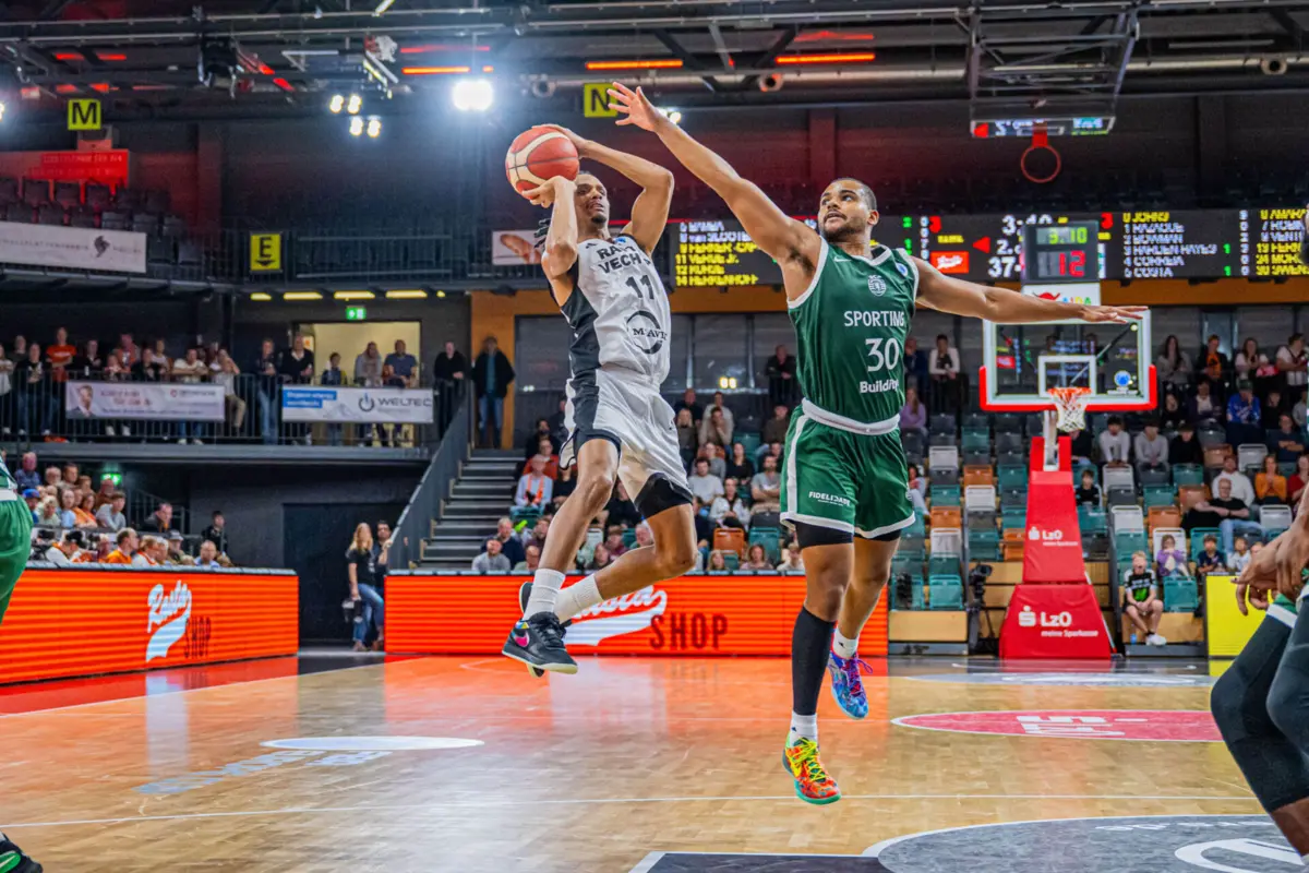 Imagem de contexto do artigo Sporting perde pela primeira vez esta época para a FIBA Europe Cup