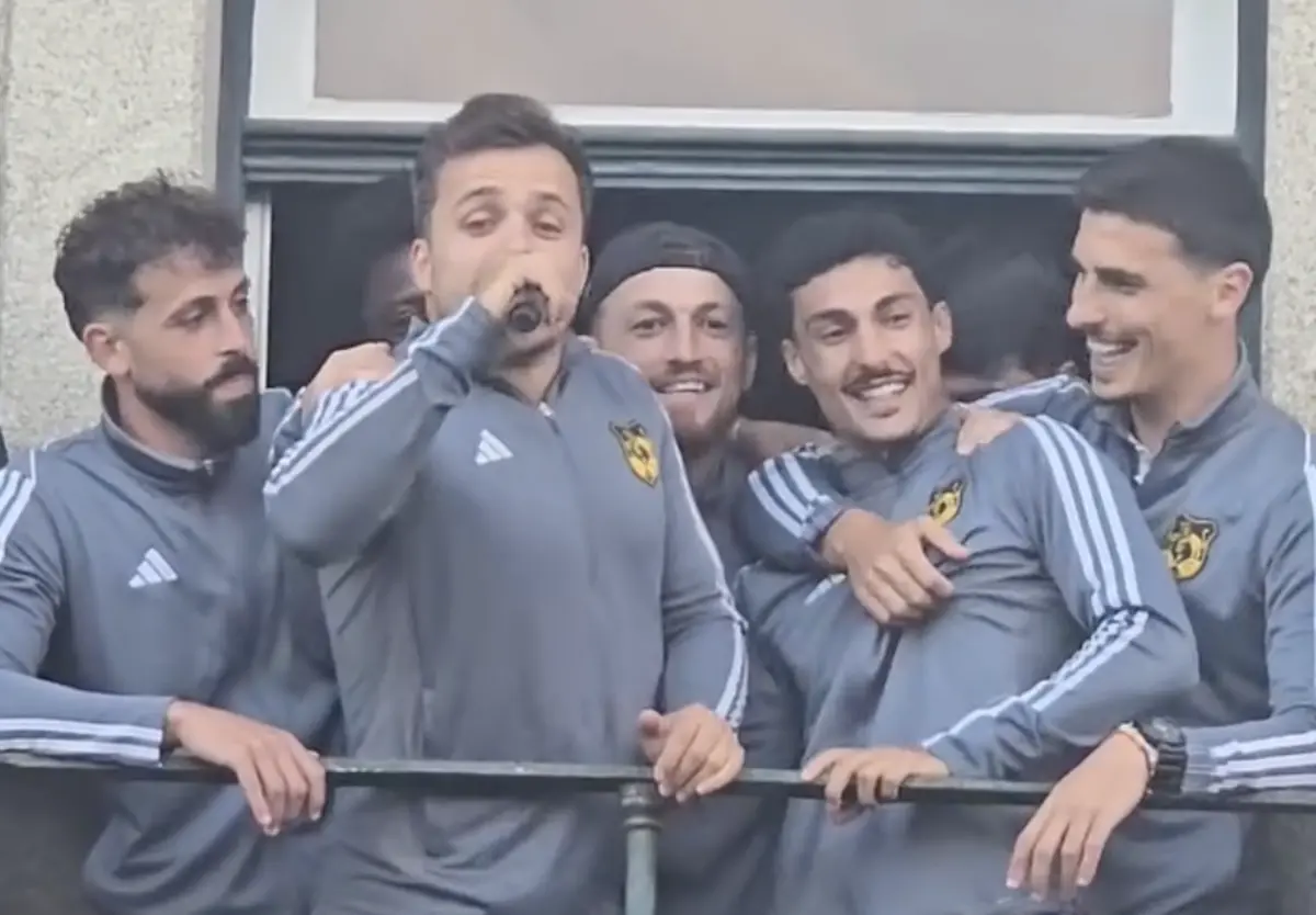 Imagem de contexto do artigo Jogador do Lourosa "imita" Pedro Gonçalves: "Para o ano... vamos ver"