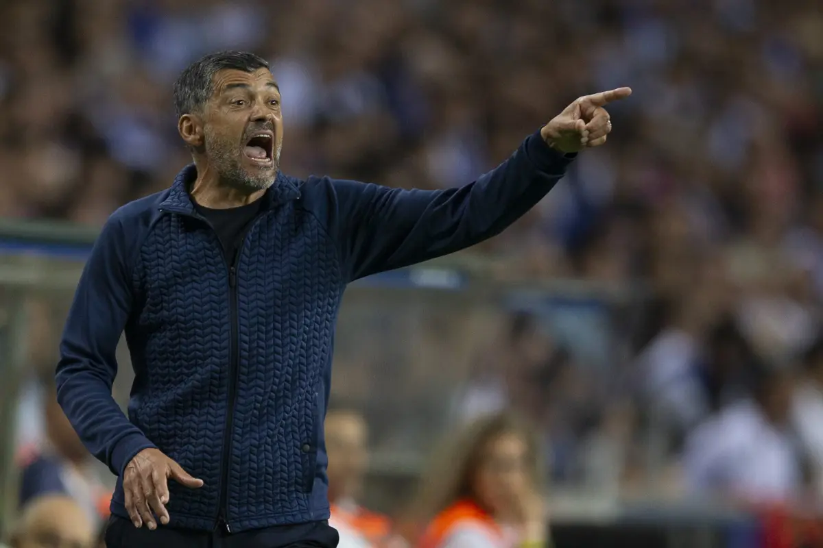 Imagem de contexto do artigo Sérgio Conceição: "O Pepê chegou e estávamos a sair para o treino..."