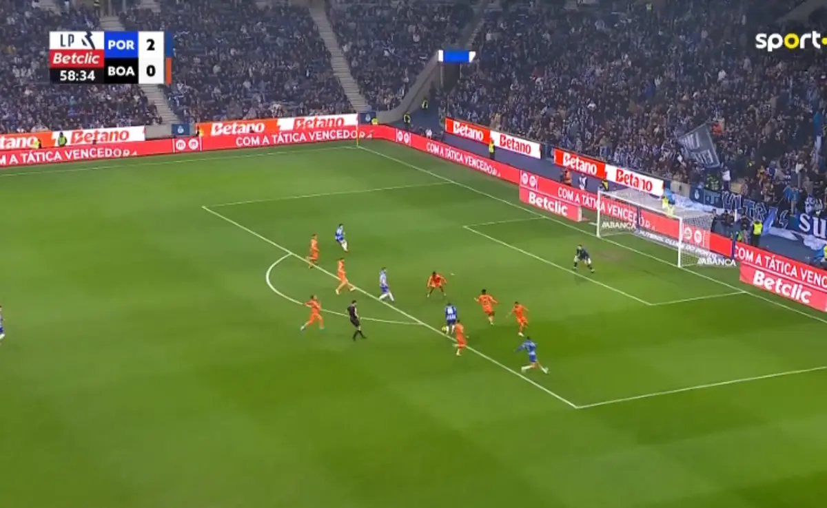 Imagem de contexto do artigo Rodrigo Mora apontou o melhor golo da ronda 16 do campeonato