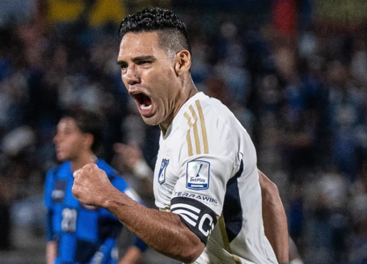 Radamel Falcao (Reprodução: Millonarios)