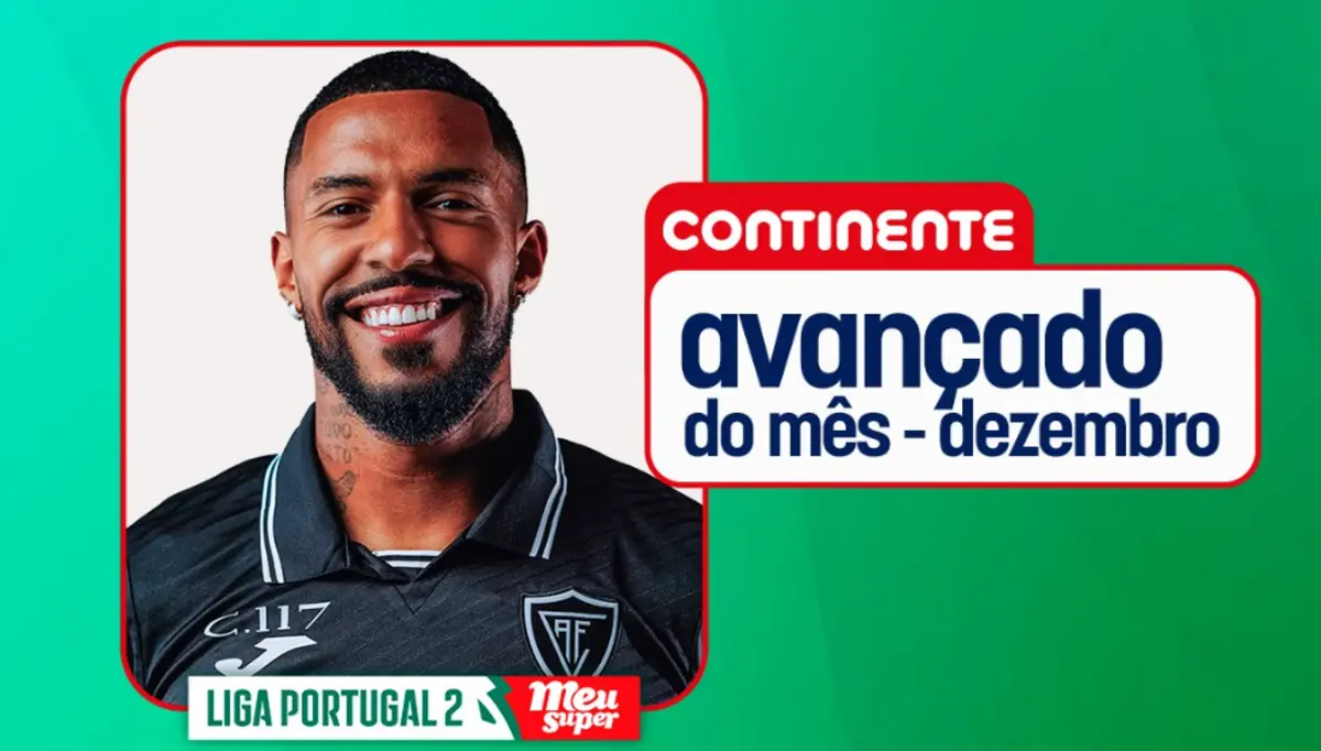 Imagem de contexto do artigo André Clóvis volta a ser eleito o melhor avançado do mês na II Liga