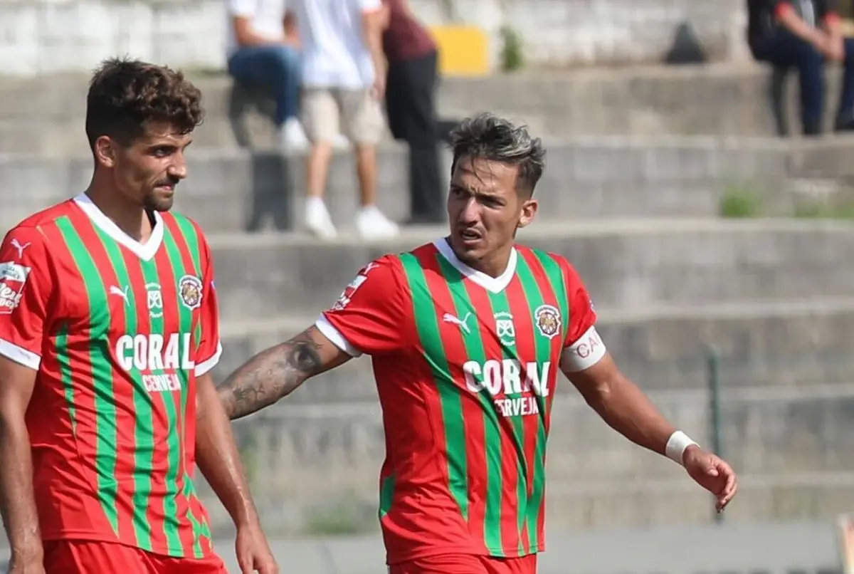 Foto do jogo (créditos: Marítimo)