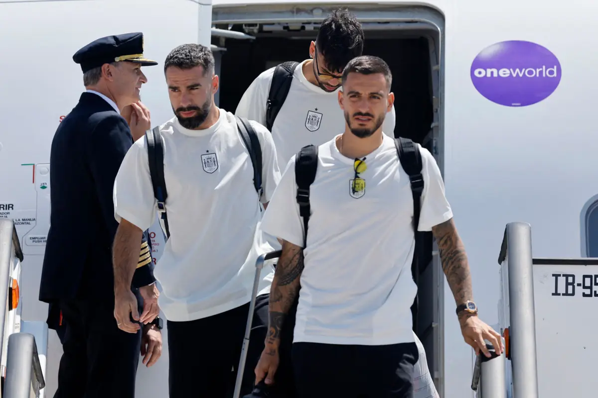 Carvajal e Joselu (Créditos: AFP)