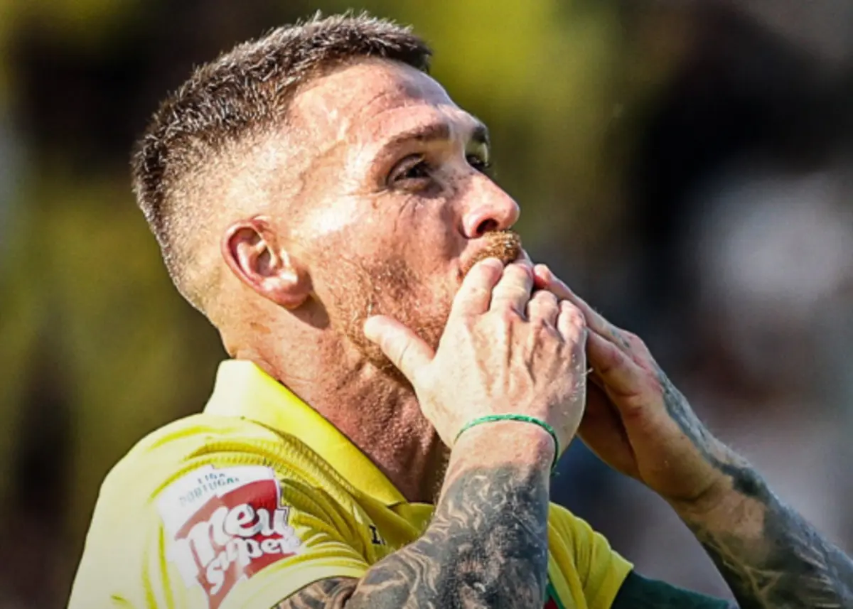 Antunes marcou de penálti (Reprodução: Liga Portugal)