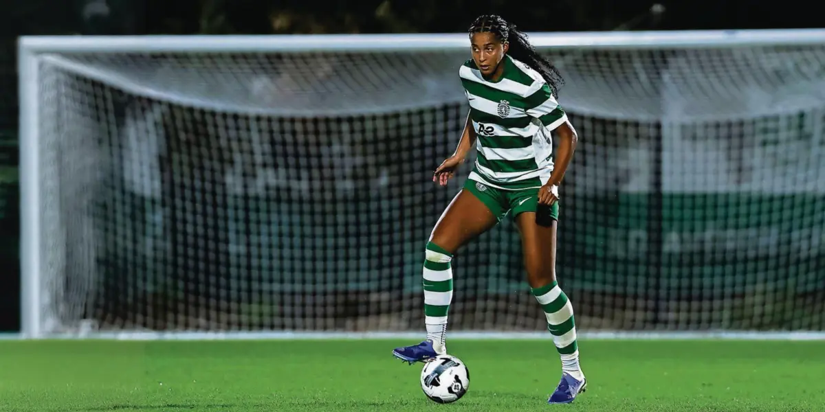 Ashley Barron, jogadora do Sporting