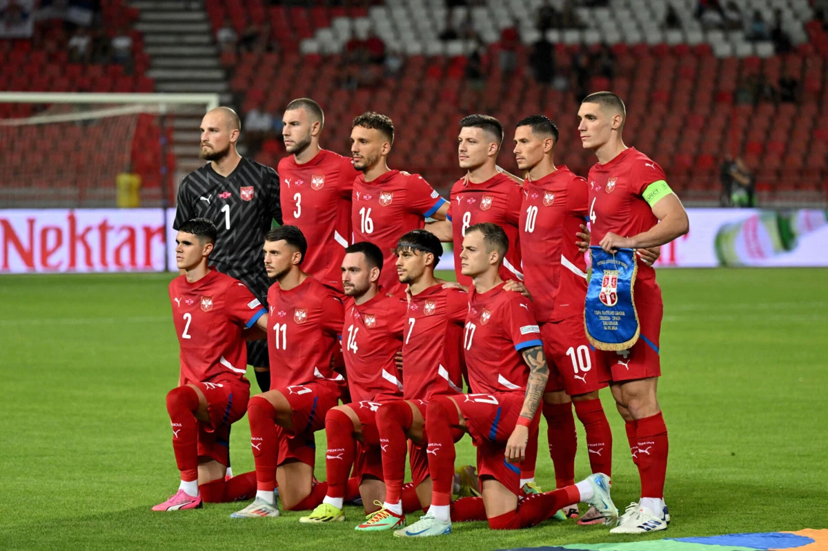 A seleção da Sérvia