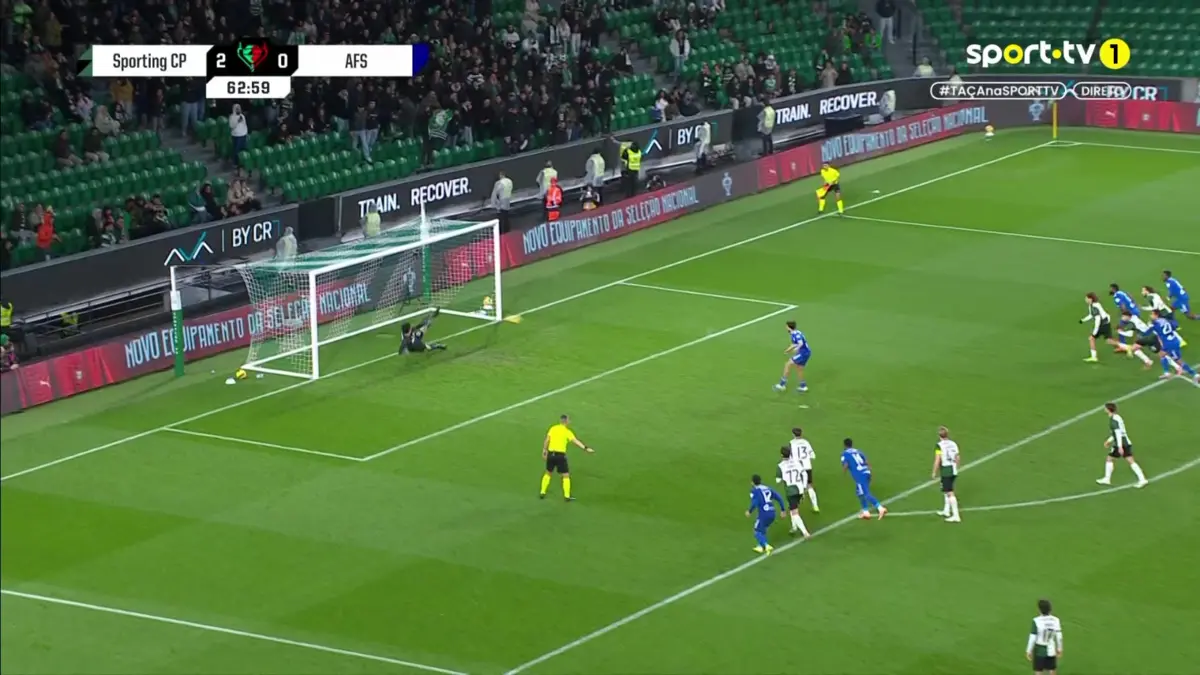 Imagem de contexto do artigo Sporting-Aves SAD: VAR, penálti e jogo relançado com golo de Pedro Lima