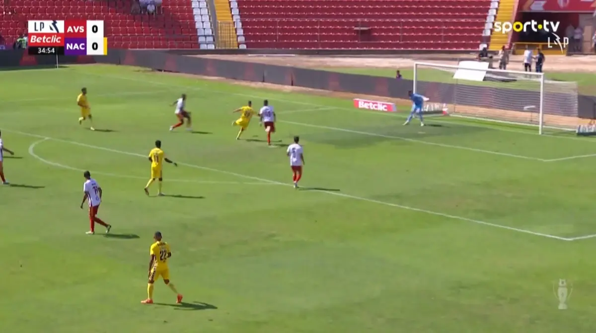 Imagem de contexto do artigo O golo de Miguel Baeza que desfez o nulo no Aves SAD-Nacional