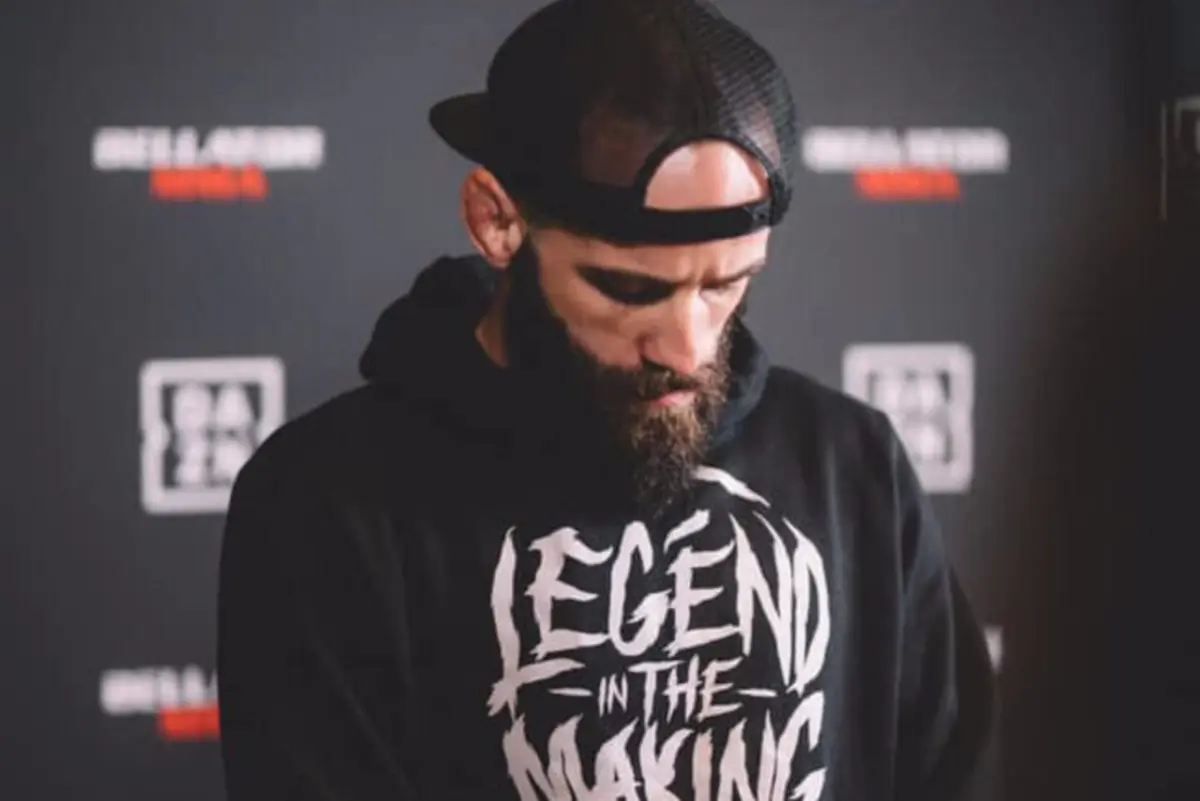 O lutador português Pedro Carvalho