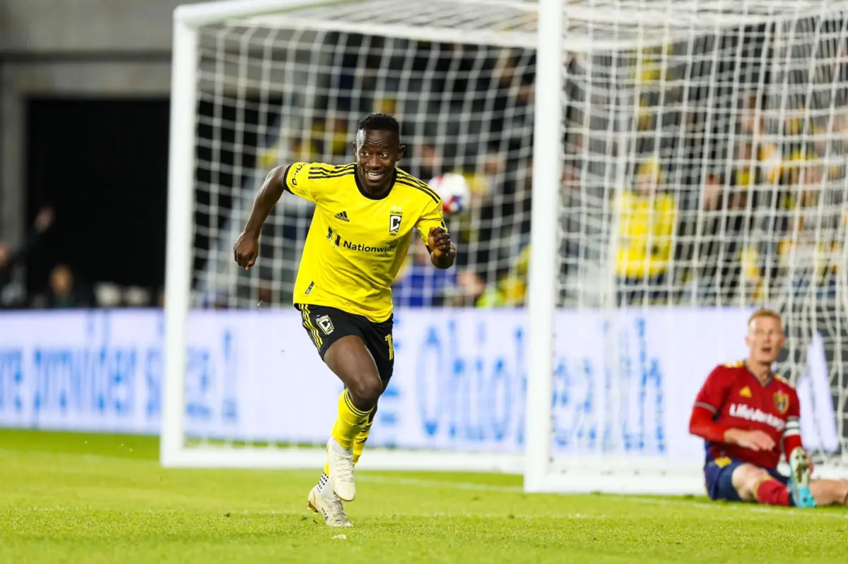 Yaw Yeboah no Columbus Crew