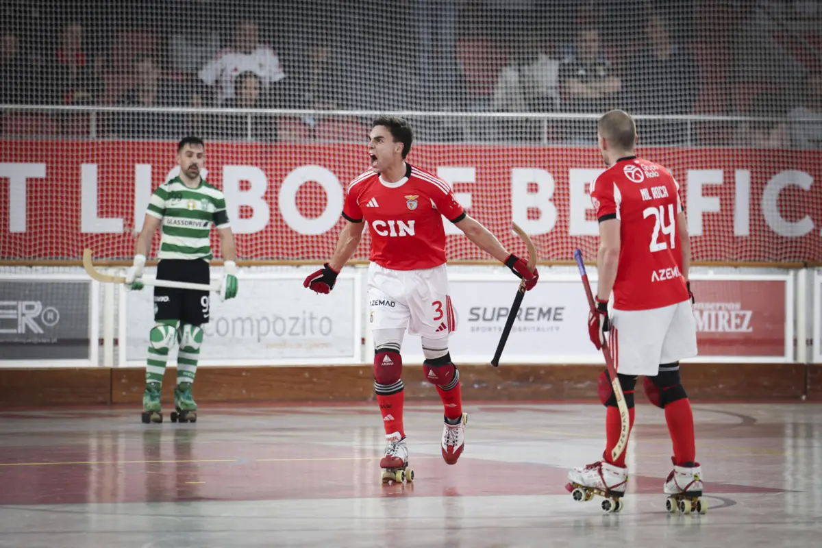 Imagem de contexto do artigo Hóquei em patins: vitória merecida do Benfica num dérbi emocionante contra o Sporting