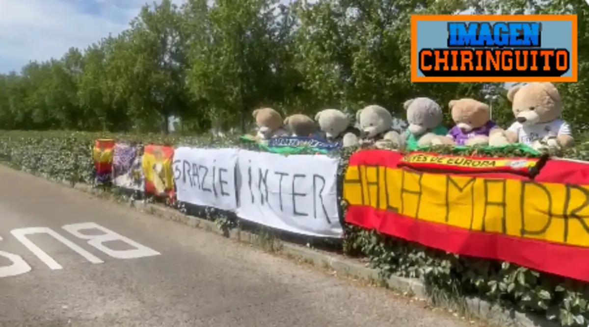 Imagem de contexto do artigo Adeptos do Real Madrid agradeceram a Inter e Mónaco, carrascos europeus do Barcelona