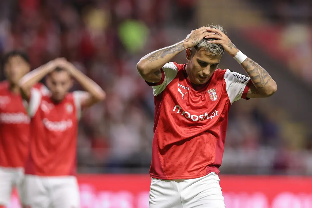 Imagem de contexto do artigo Transferência para o Zenit caiu e Zalazar regressa de imediato ao Braga